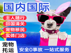林芝米林机场邮寄国际宠物托运 【国